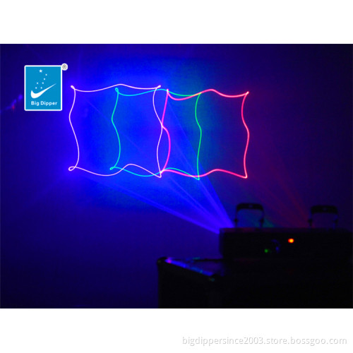 Big Dipper Laser Light RGB 3 Salidas 250Mw B10RGB for Party Wedding Disco Performance Bar Event Dance
